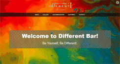 Desktop Screenshot of differentbar.com