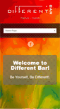 Mobile Screenshot of differentbar.com